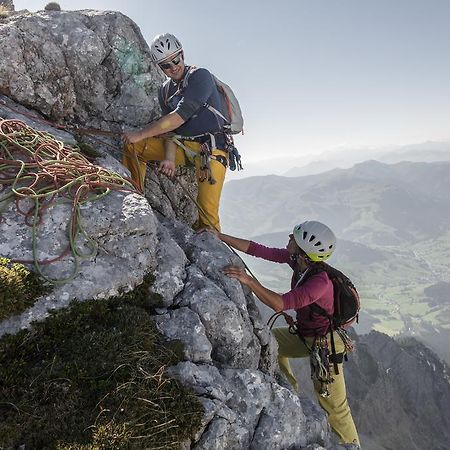 Gasthof Brentwirt Leogang Bagian luar foto