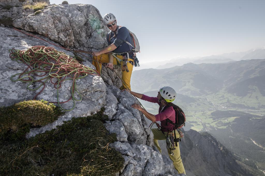 Gasthof Brentwirt Leogang Bagian luar foto