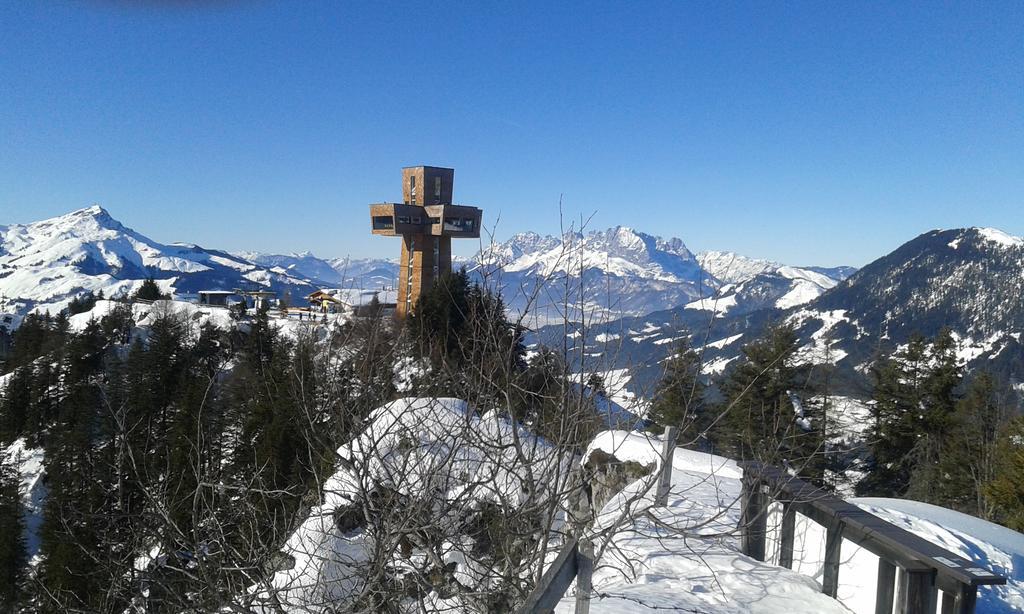 Gasthof Brentwirt Leogang Bagian luar foto